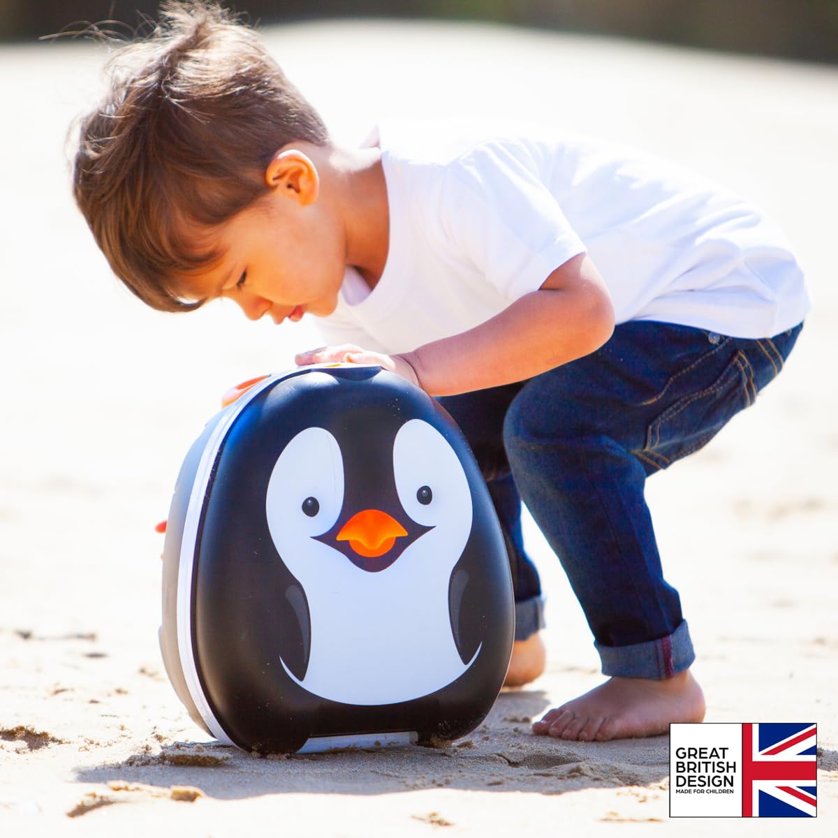My Carry Potty - Penguin travel potty, award-winning portable toilet seat for toddlers that children can take with them anywhere.