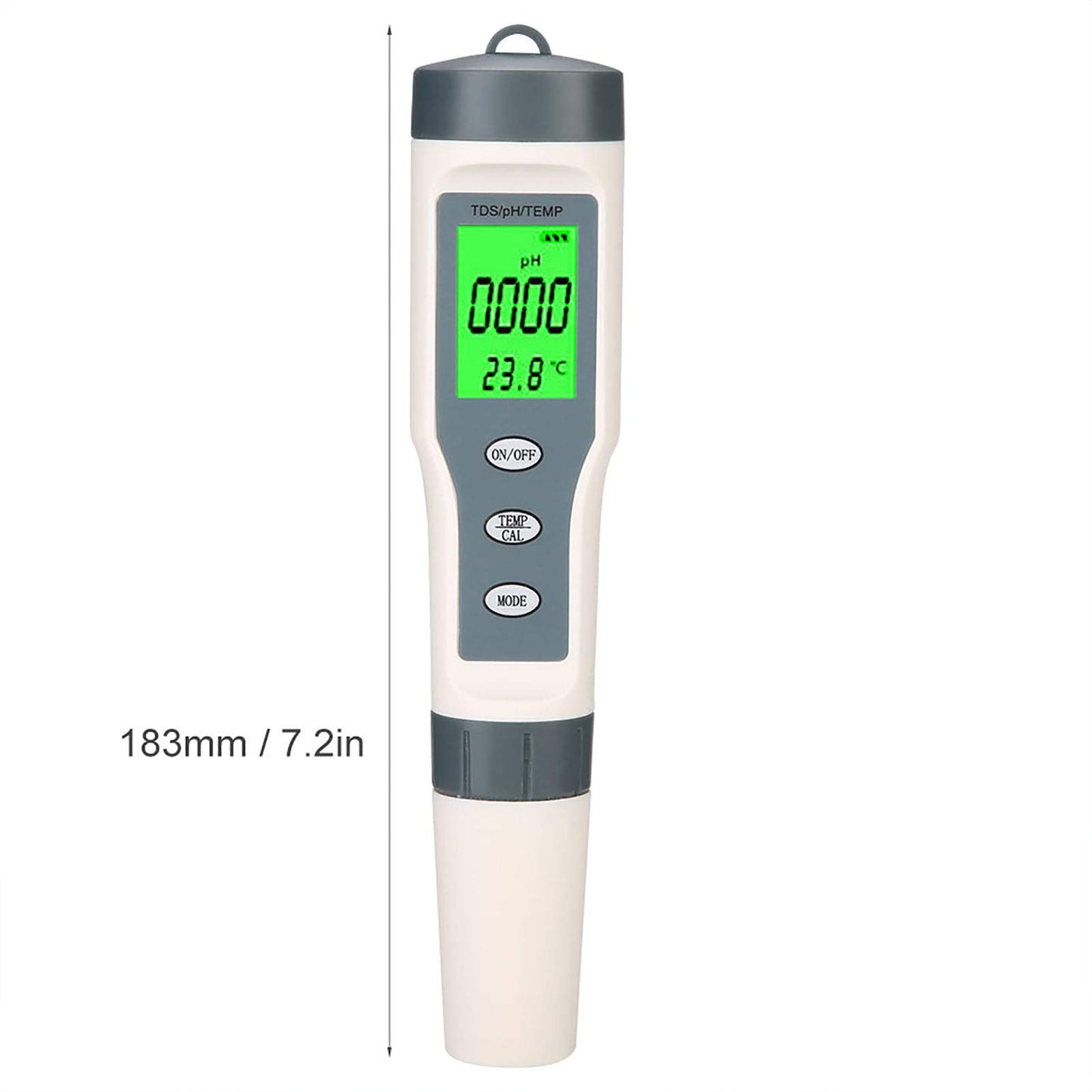 Haofy 3-in-1 water tester TDS meter, digital TDS and pH and temperature meter for drinking water, pool, aquarium.