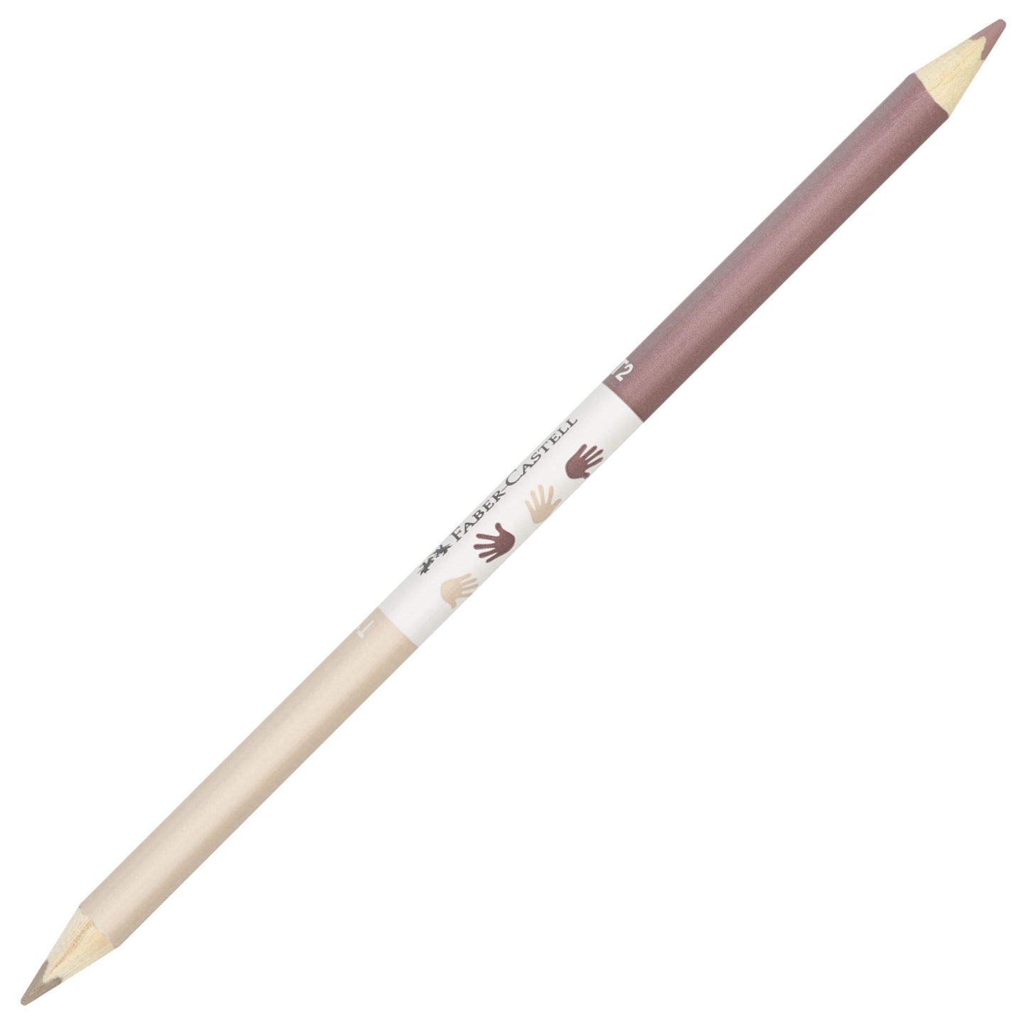 Faber-Castell 201746 - Colour Grip colored pencils Children of the world, 10 colored pencils + 3 pencils each with 2 skin tones, 1 piece
