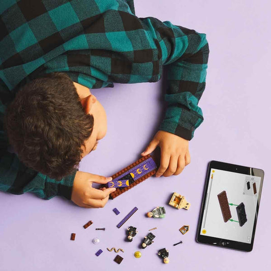 LEGO Harry Potter Hogwarts Castle: Dueling Club, building set with 4 minifigures including Draco Malfoy, Gilderoy Lockhart & Severus Snape, set with tumbling function for boys & girls ages 8+ 76441