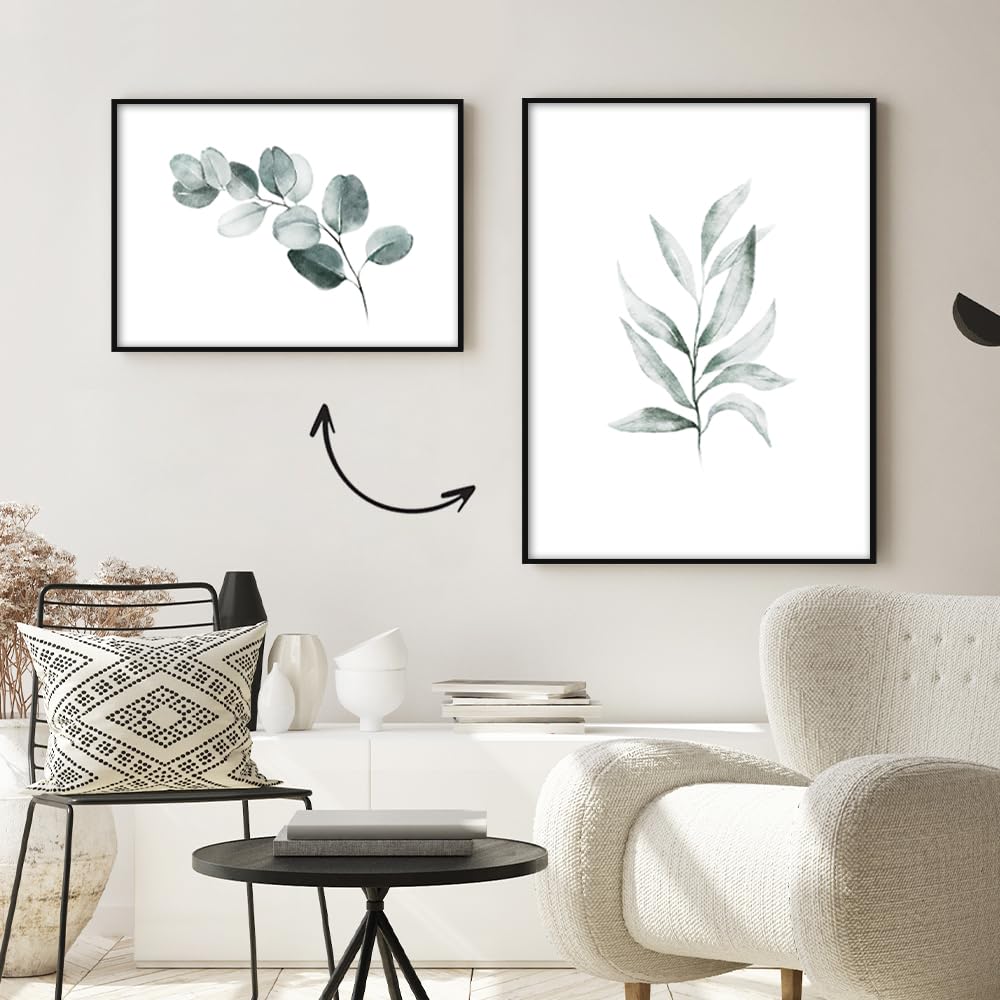 Picture Shop-24 Milano Aluminium Picture Frame, 100 x 100 cm, Black (matte) photo frame, changeable frame, poster frame, puzzle frame, aluminum picture frame