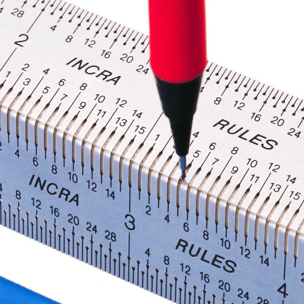 INCRA BNDRUL12 Precision Bending Rules, 30.5 cm