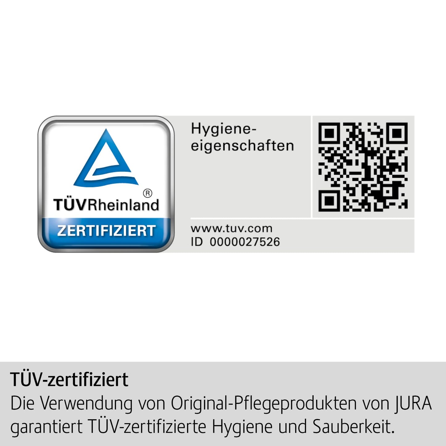 JURA original - CLARIS Smart+ filter cartridge with automatic filter detection - TÜV certified hygiene - 3-pack - 24233, Gray