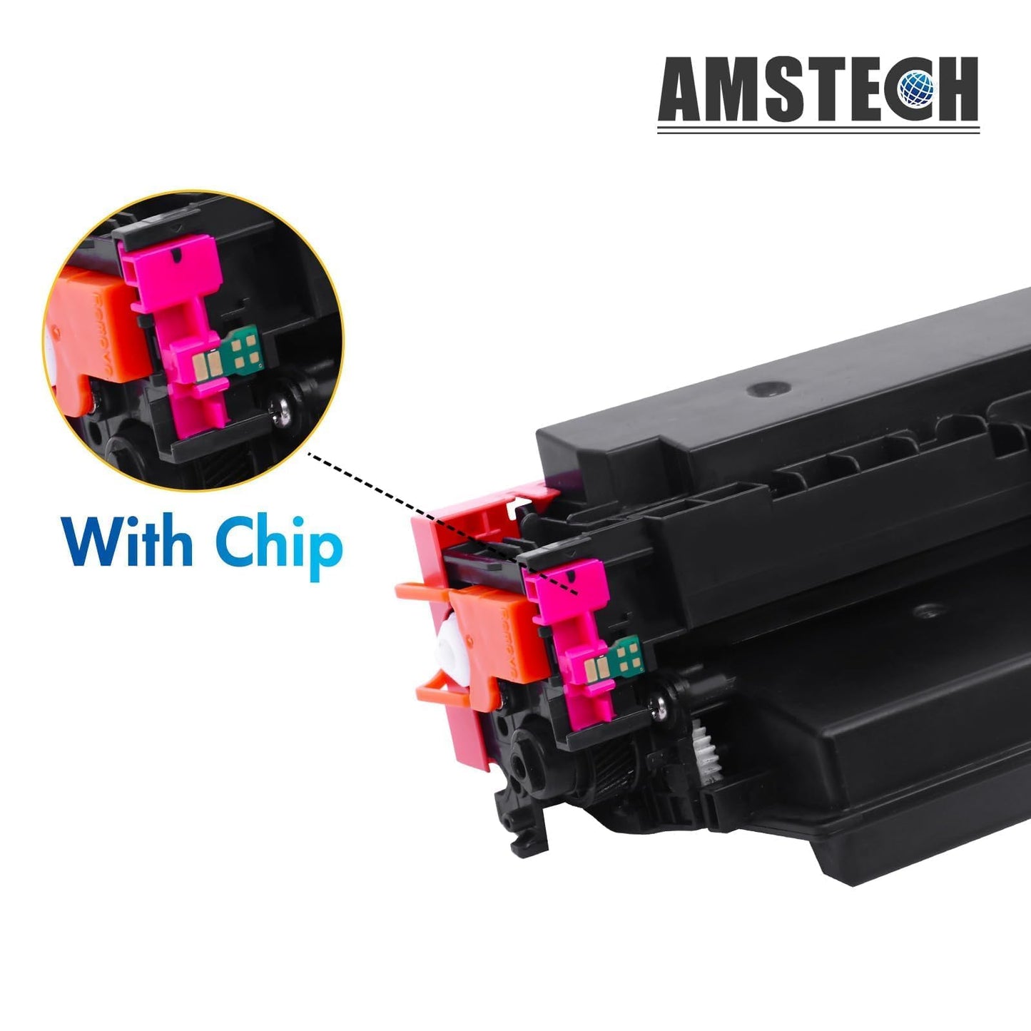 415X M479fdw Toner with Chip Compatible for HP 415X 415A Multipack Color Laserjet Pro MFP M479dw M479fnw M479fdn M454dw M454dn W2030X W2031X W2032X W2033X W2030A 4-Pack (Black Cyan Yellow Magenta)