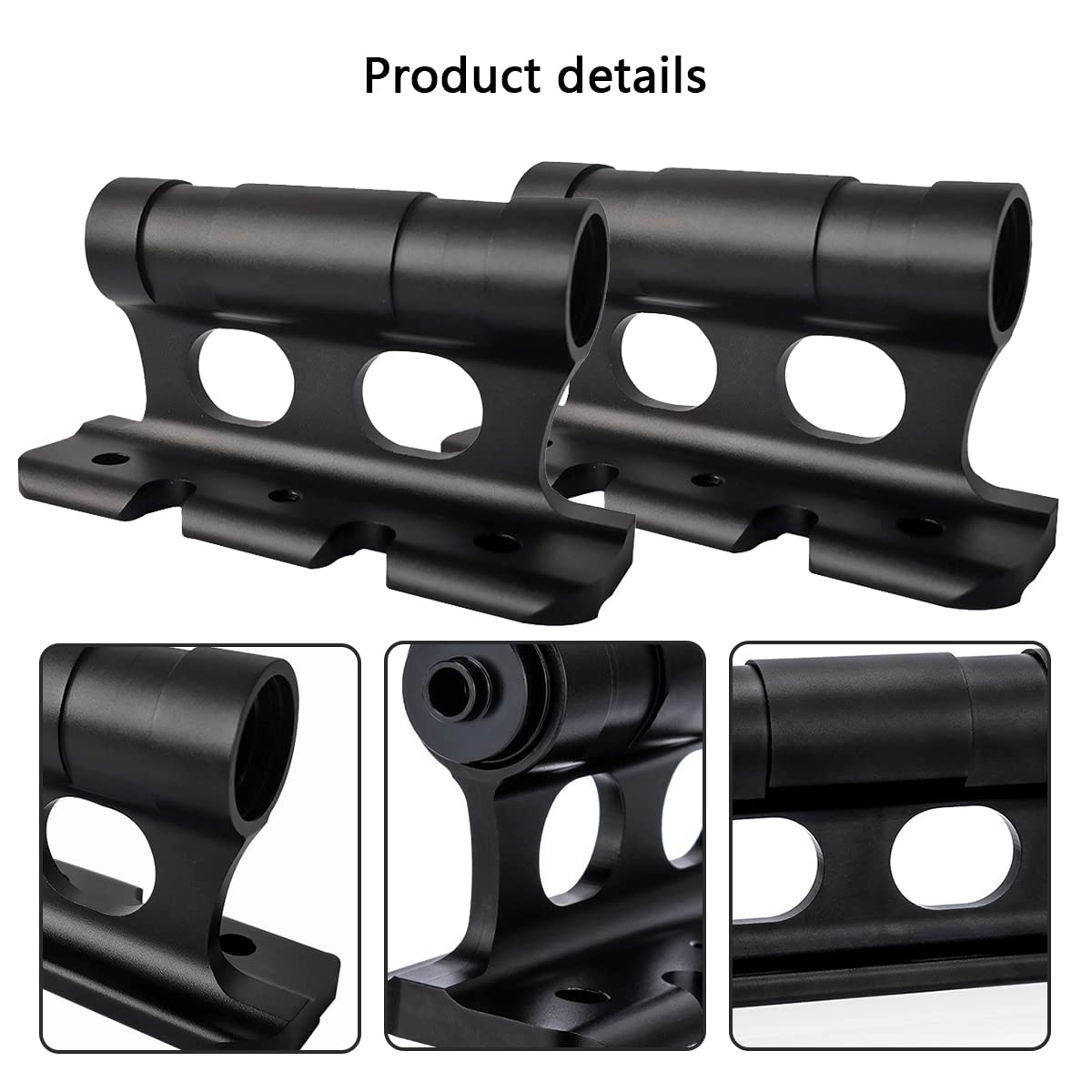 2 pieces roof rack, car bike roof rack fork mount versatile bike block truck block quick release M5/M12/M15x100mm M15x110mm 2x roof rack 8 pairs side covers