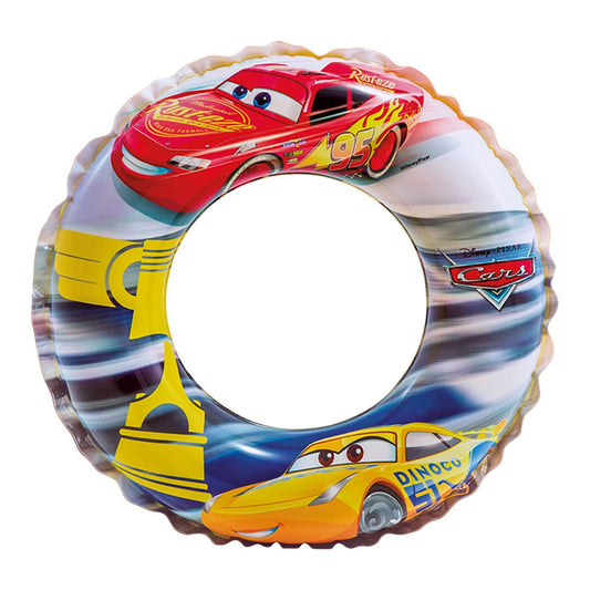 Intex 58260NP - Inflatable Swim Ring Cars, Vinyl, Multicolor, 51 cm