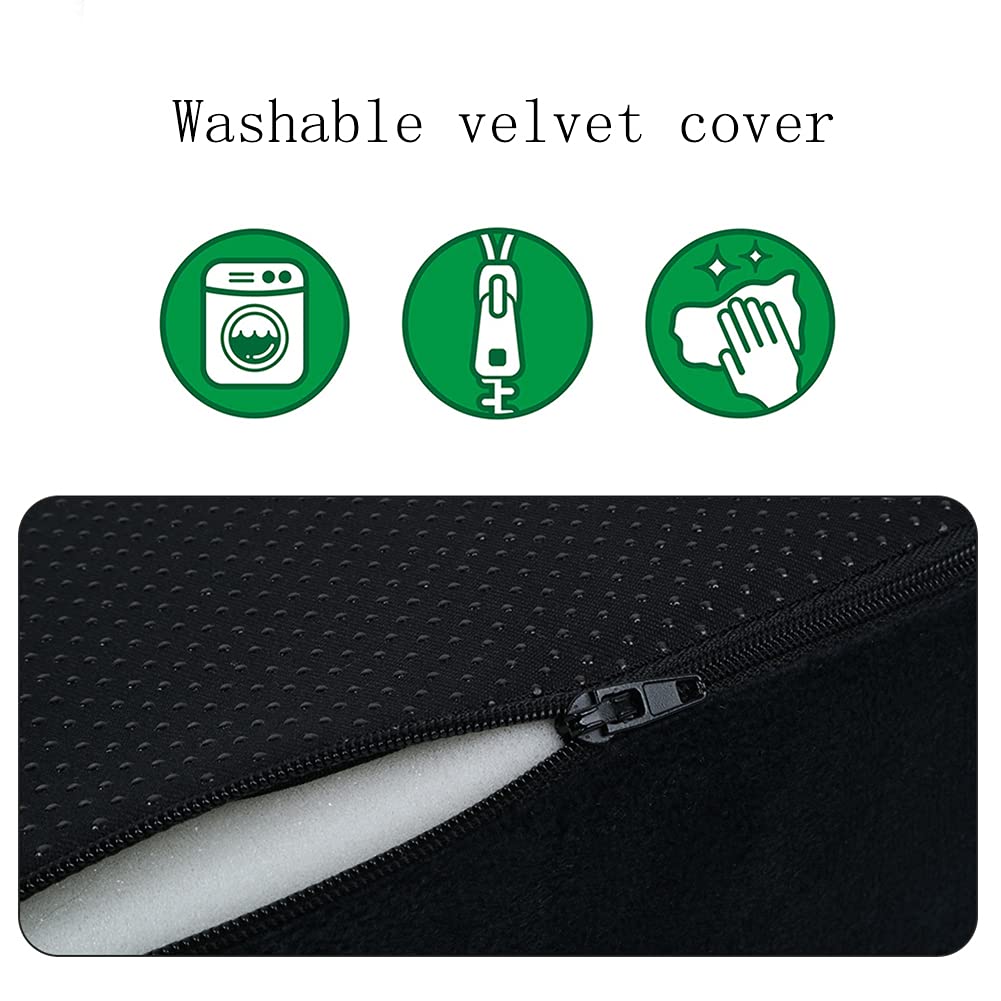 BBL Cushion - BBL Pillow Seat 43 cm L Ergonomic Butt Cushion - Brazilian Butt Lift Cushion BB Recovery Pillow Ultra Comfortable Booty Cushion for home, office chair, car and travel