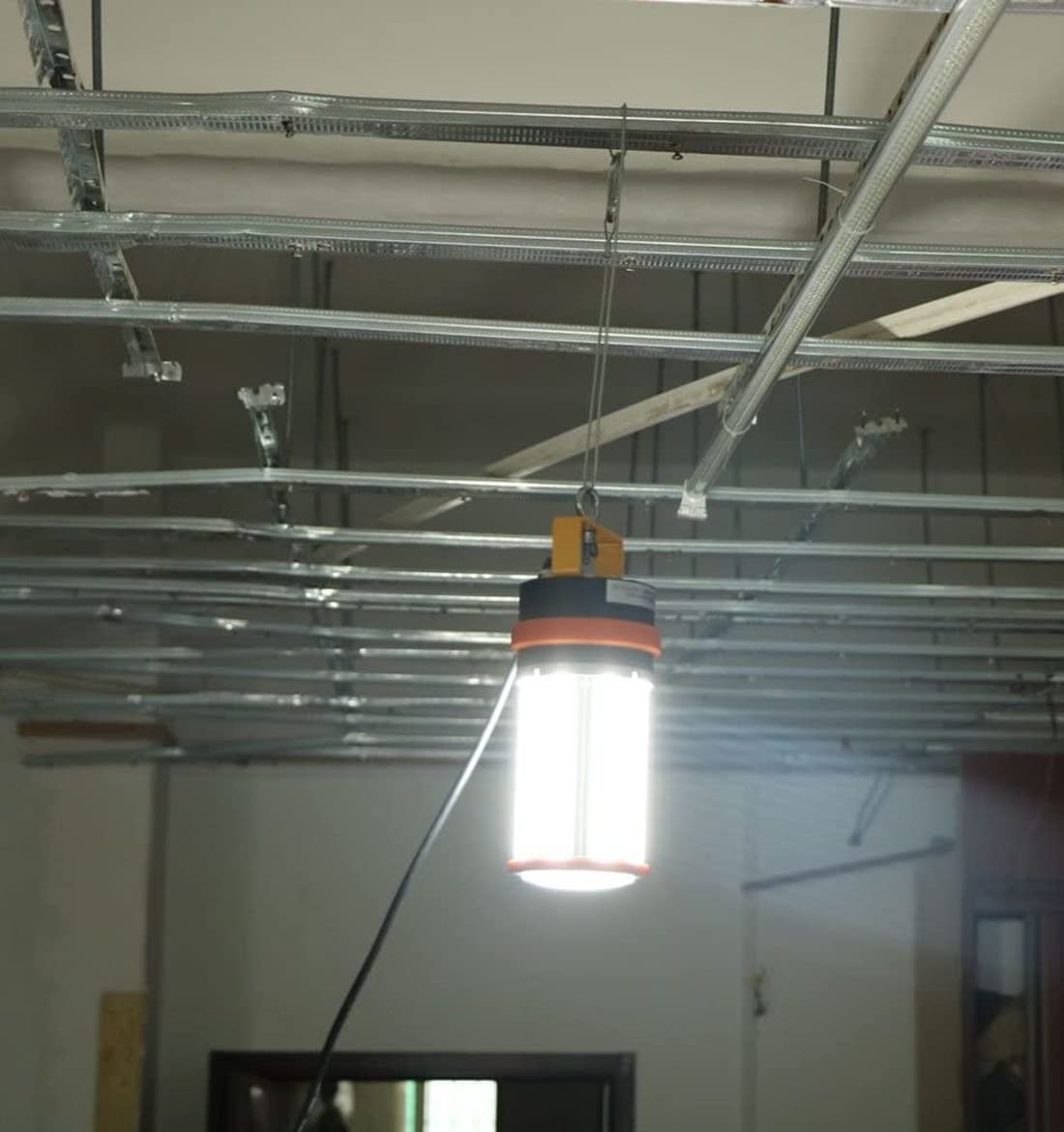 MeFard LED construction spotlight 45W work lamp construction spotlight 5400LM, 360° illumination, IP64 waterproof.