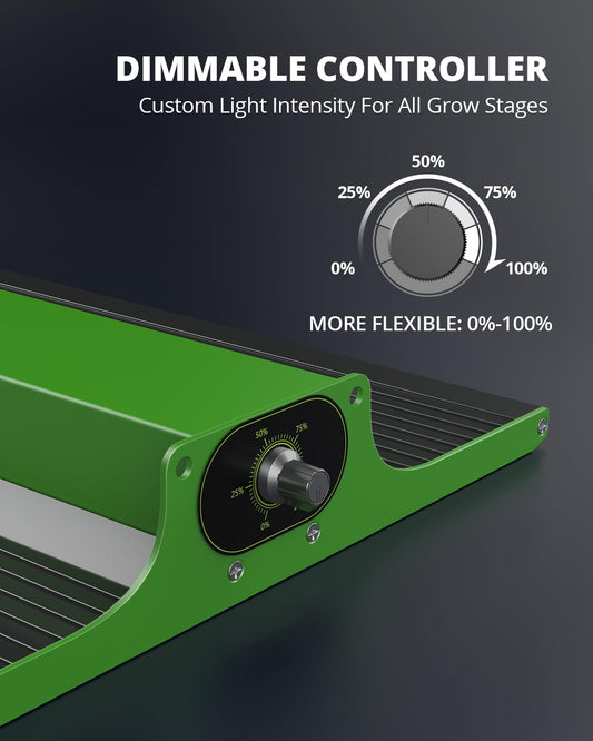 VIPARSPECTRA P600 LED grow light, 2024 plant lamp LED full spectrum, plant lamps LED grow light, dimming 0%-100% for greenhouse indoor plants seedling vegetable flower for grow tent 60x60cm 40x40cm.