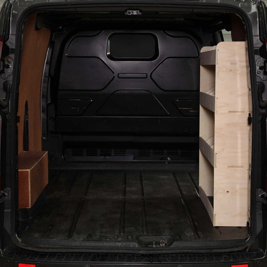 VANIFY - Compatible with Volkswagen Transporter T5 T6 L1 2003+ vehicle fittings, vehicle shelves, passenger side shelf.