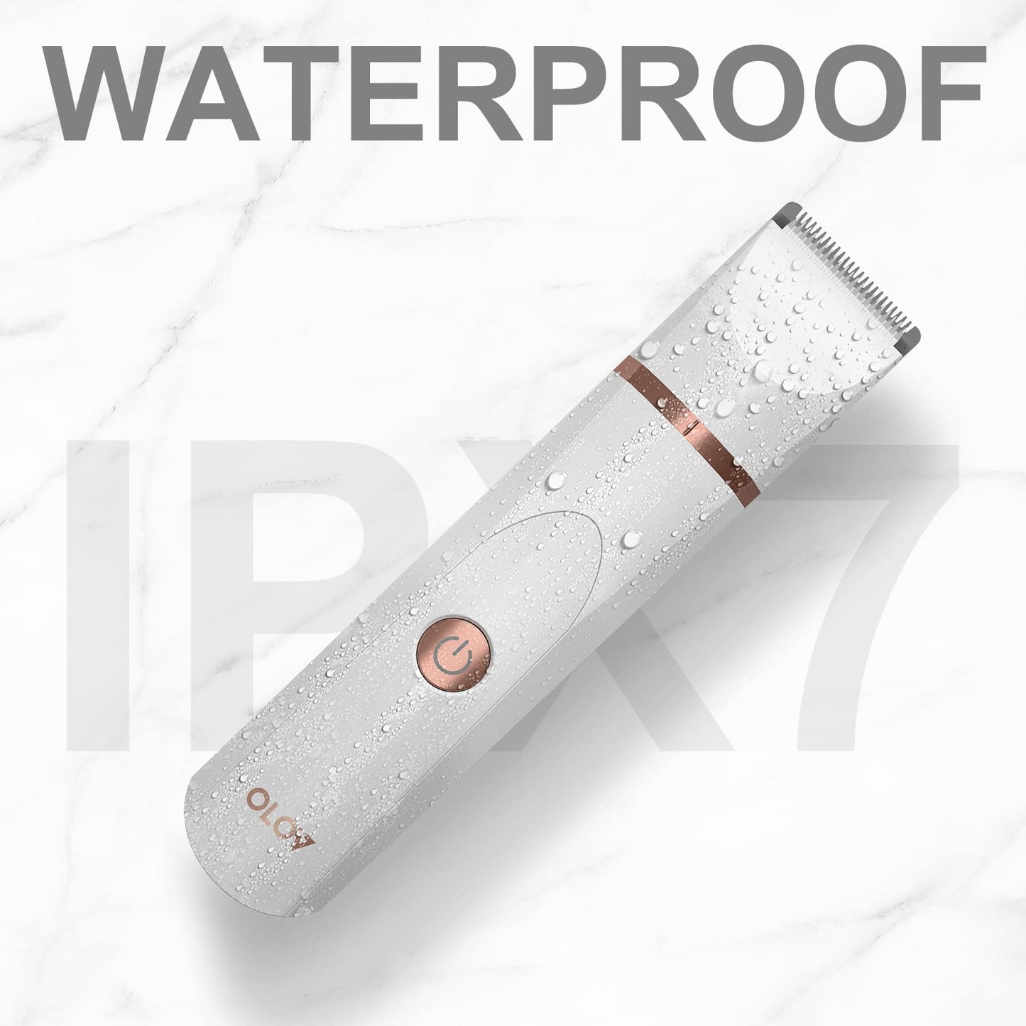 OLOV Electric Shaver for Women with Nose Hair Trimmer, USB Charging Dock, Ceramic Blade, Lady Shaver Hair Trimmer Waterproof for Wet and Dry Use.