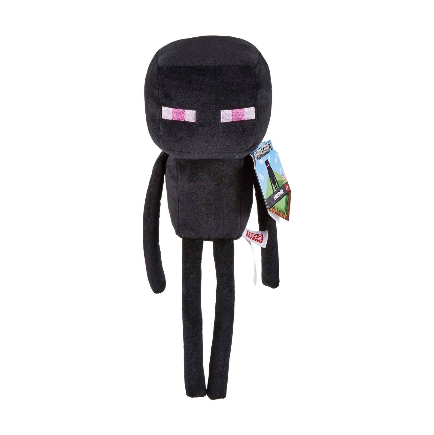 Mattel MINECRAFT Basic Plush Figure - 20 cm tall, soft collectible figures of favorite characters from the video game, gift idea for kids ages 3 and up, HLN11, 8-inch.