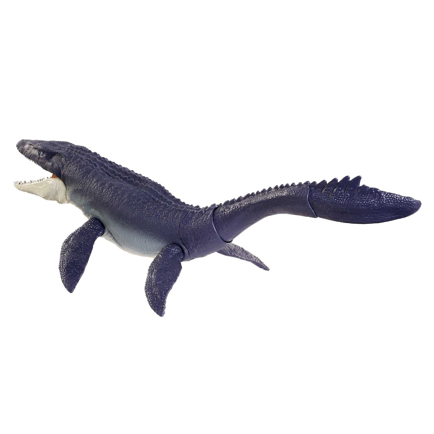 Jurassic World HNJ57 - Dominion Mosasaurus dinosaur action figure, 70 cm tall with movable joints, physical & digital play, dinosaur toy for children ages 4 and up.