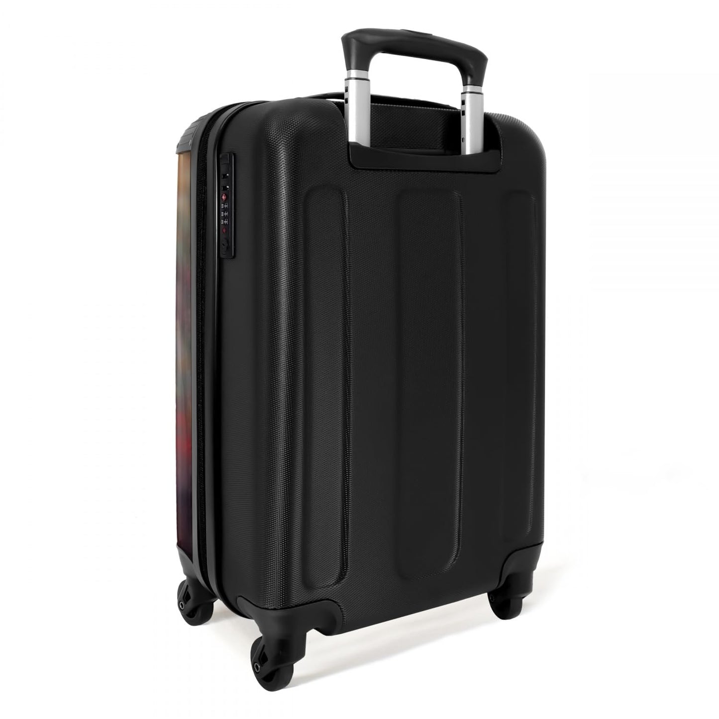 NoBoringSuitcases.com® Kids luggage suitcase girl trolley carry-on hard shell suitcase small gift - Kids - Horses - White - Kids suitcase girls suitcase small, 55x40x20