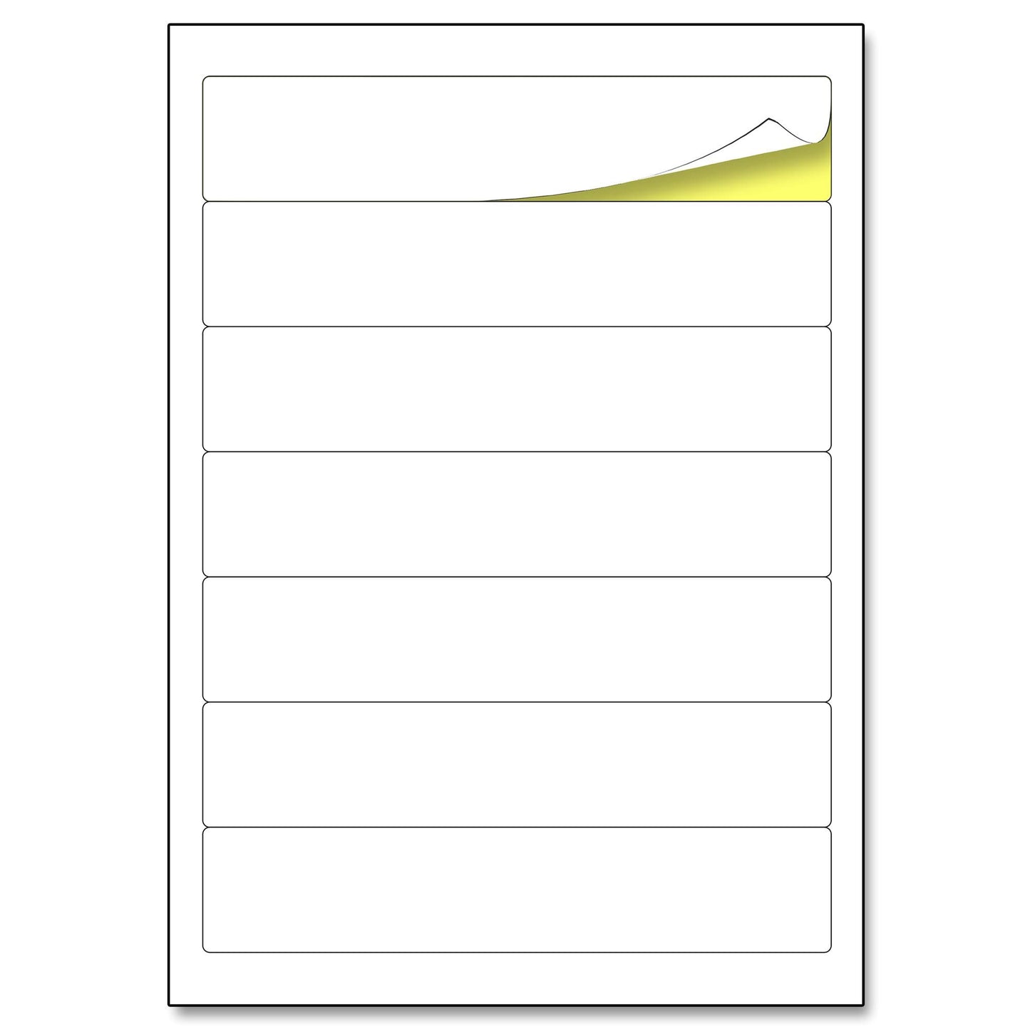 192 x 38 mm, 150 sheets, self-adhesive binder spine labels stickers printable A4
