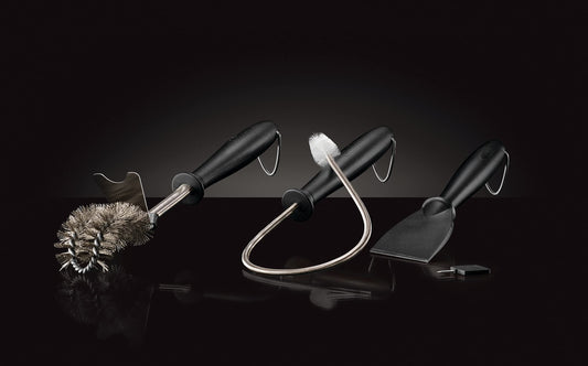 Napoleon 62045 gas cleaning set grill tool set stainless steel, black
