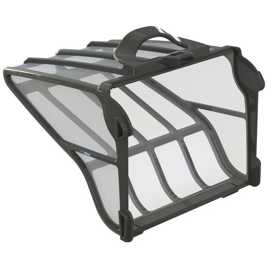 Zodiac Filter Basket for Fine Debris, 100µ, For Vortex Pool Robots, Ideal for Everyday Use, Transparent/Gray, R0636600.