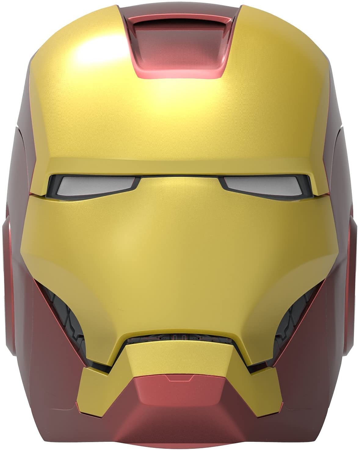 ekids Vi-B72IM Marvel Iron Man Helmet Bluetooth Wireless Speaker with glowing eyes portable Gold/red