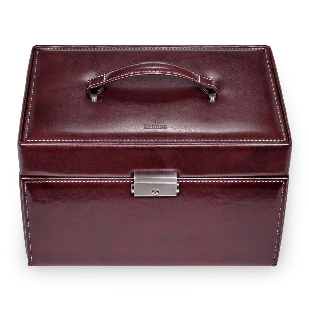 Jewelry box Jasmine florage/bordeaux