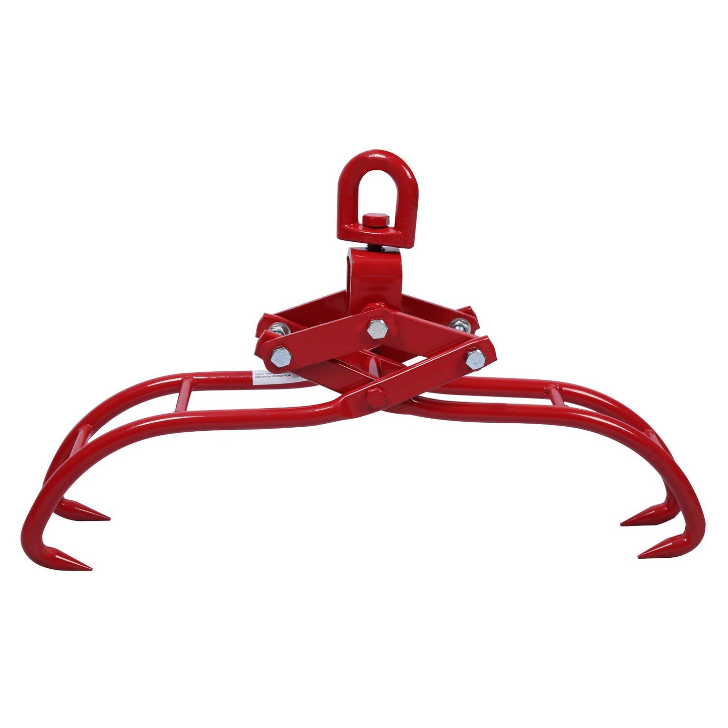 Wiltec forestry tongs for tree trunks up to 1310 mm, 1500 kg pulling force, wooden tongs lifting tongs gripping tongs with 4 clamping spindles