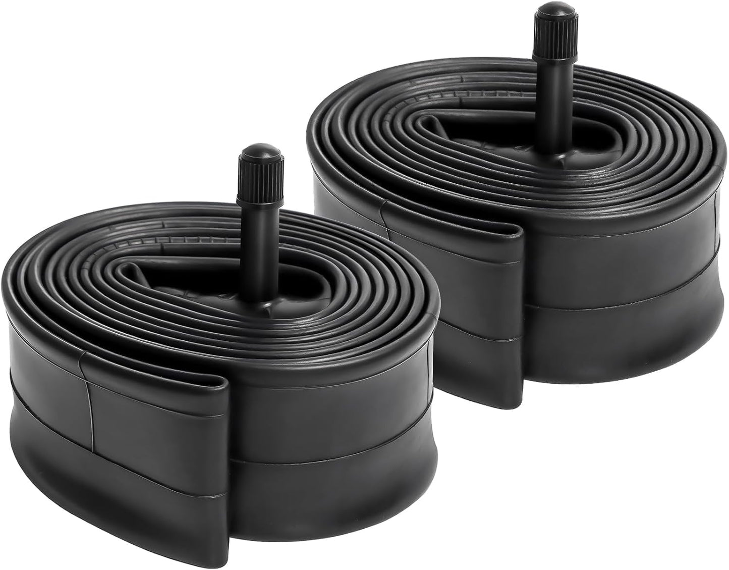YunSCM 4-pack 47/57-406 20 inch tube 20x1.75 20x1.95 20x2.0 20x2.10 20x2.125 AV32mm valve compatible with 20 inch bike tube/kids bike/electric bike tube 20x1.75/1.95/2.10/2.125