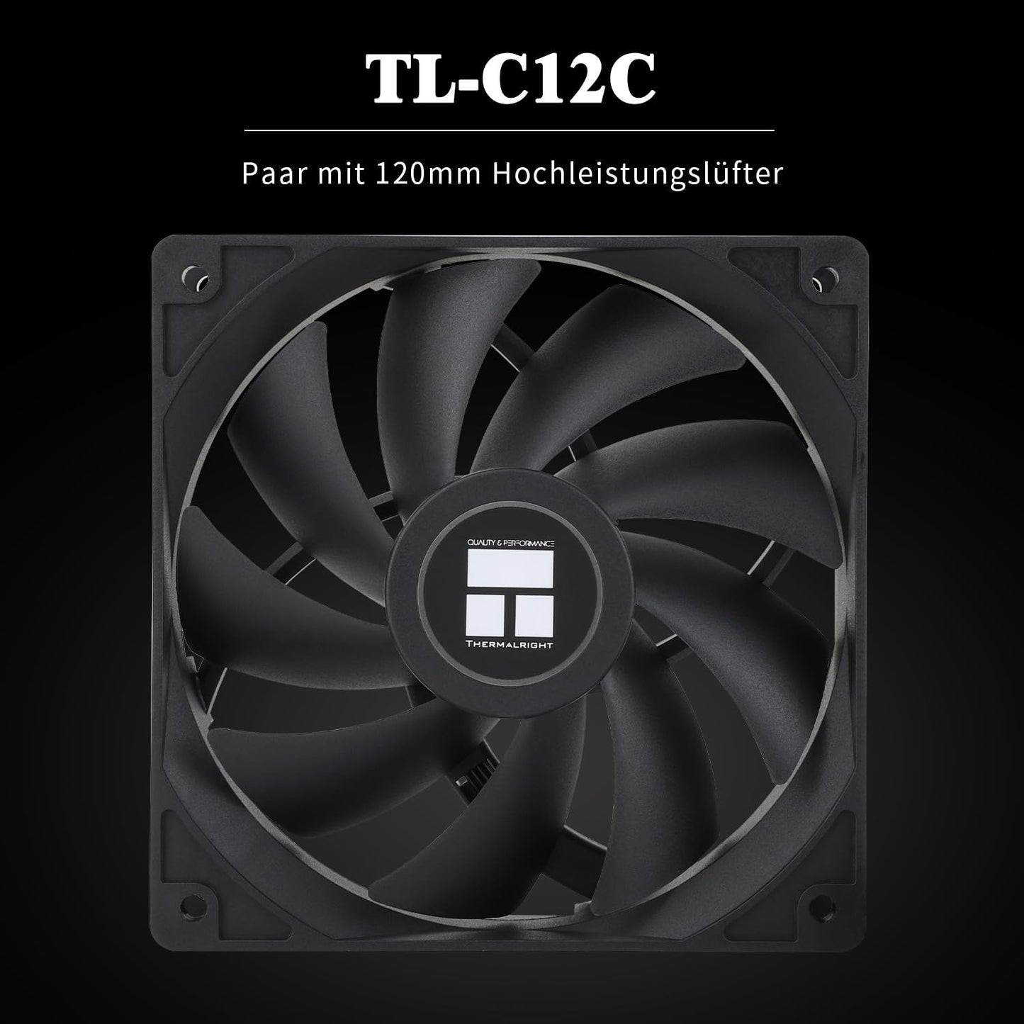 Thermalright Assassin X 120 SE CPU air cooler, AX120 SE, 4 Heatpipes, TL-C12C PWM Silent Fan CPU cooler with S-FDB bearing, for AMD AM4/AM5 Intel 1700/1150/1151/1200