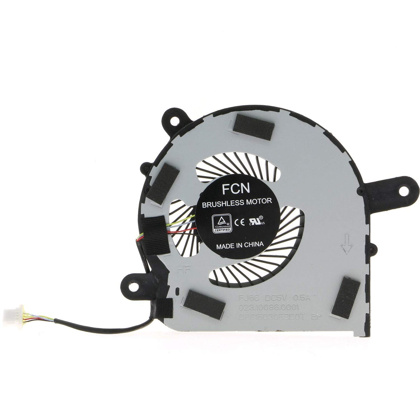 Replacement hard drive fan for HP EliteDesk 800 G3 65W models 914256-001