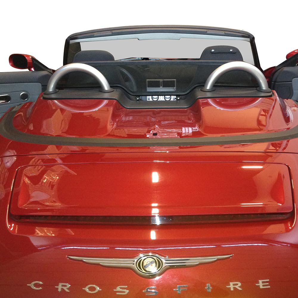 Aperta wind deflector suitable for Chrysler Crossfire (2003-2008) 100% accurate OEM quality black wind stop wind deflector