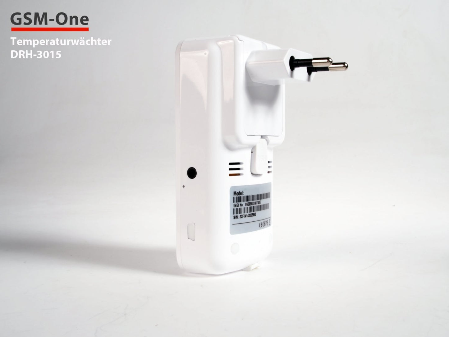 GSM temperature monitor, frost alert, heat alert, power outage alert by GSM-One 4G/LTE DRH-3015-V4