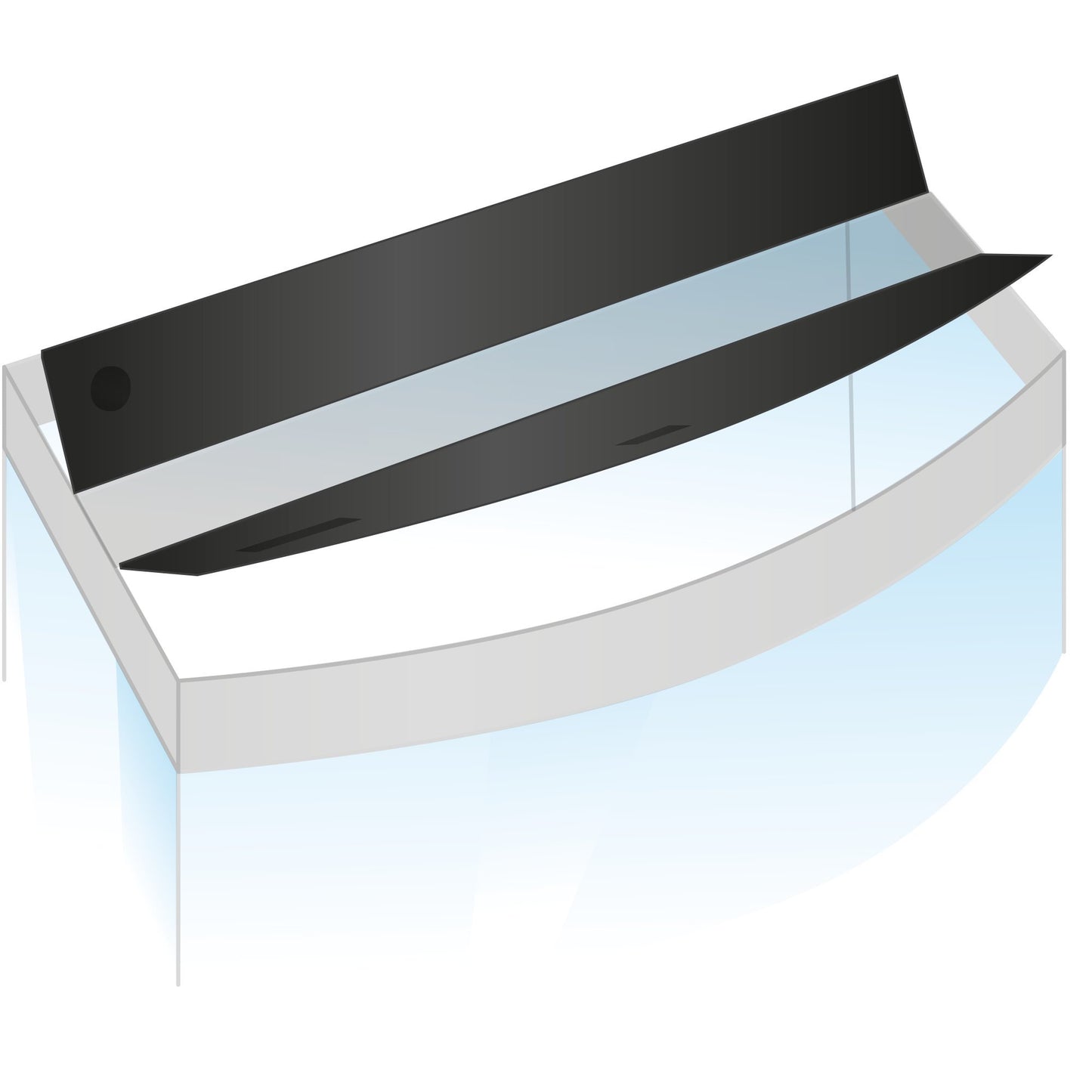 JUWEL Aquarium Flap Set II (2 pieces) - suitable for Vision 450