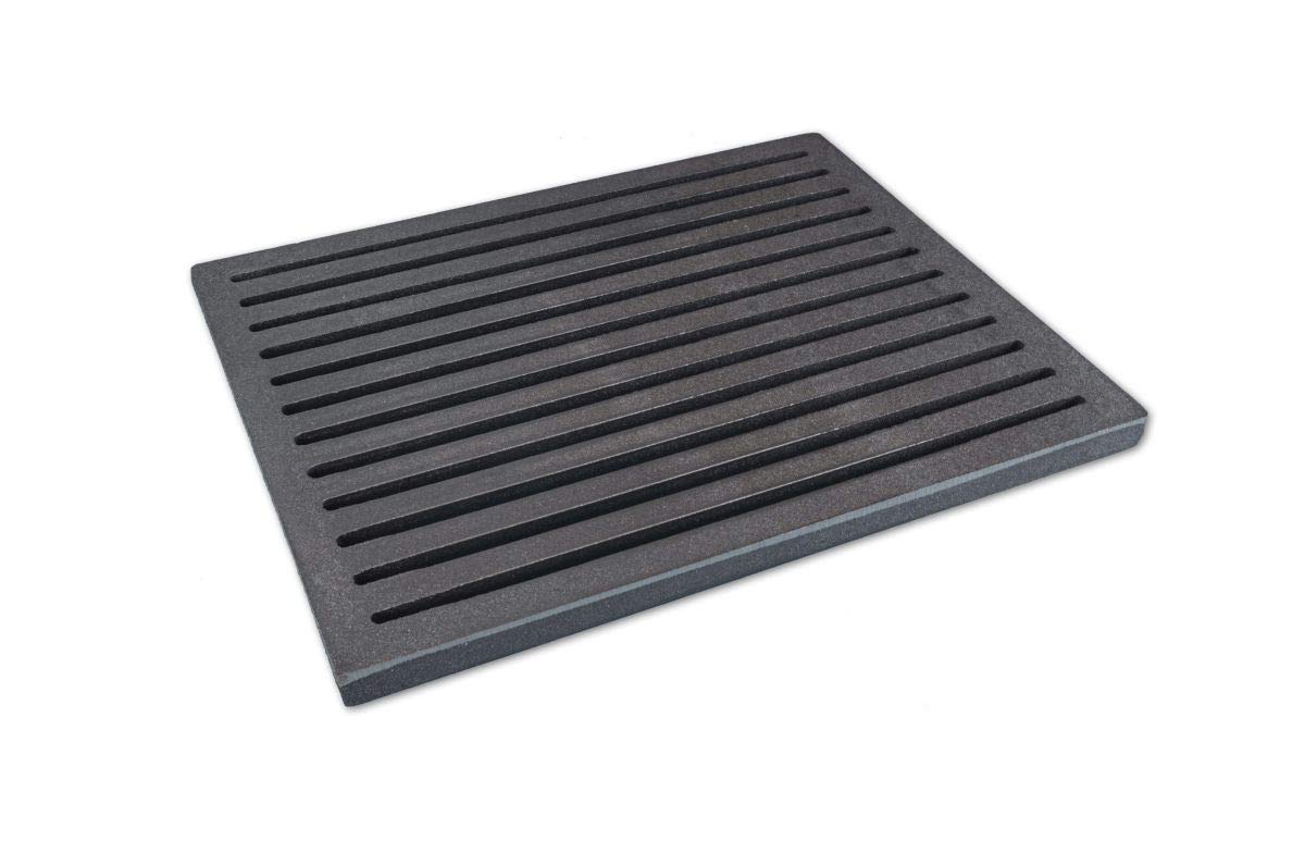 GRILLROSTPROFI Ash grate - fire grate - coal grate - chimney grate in premium quality - cast iron, 24 x 30 cm.