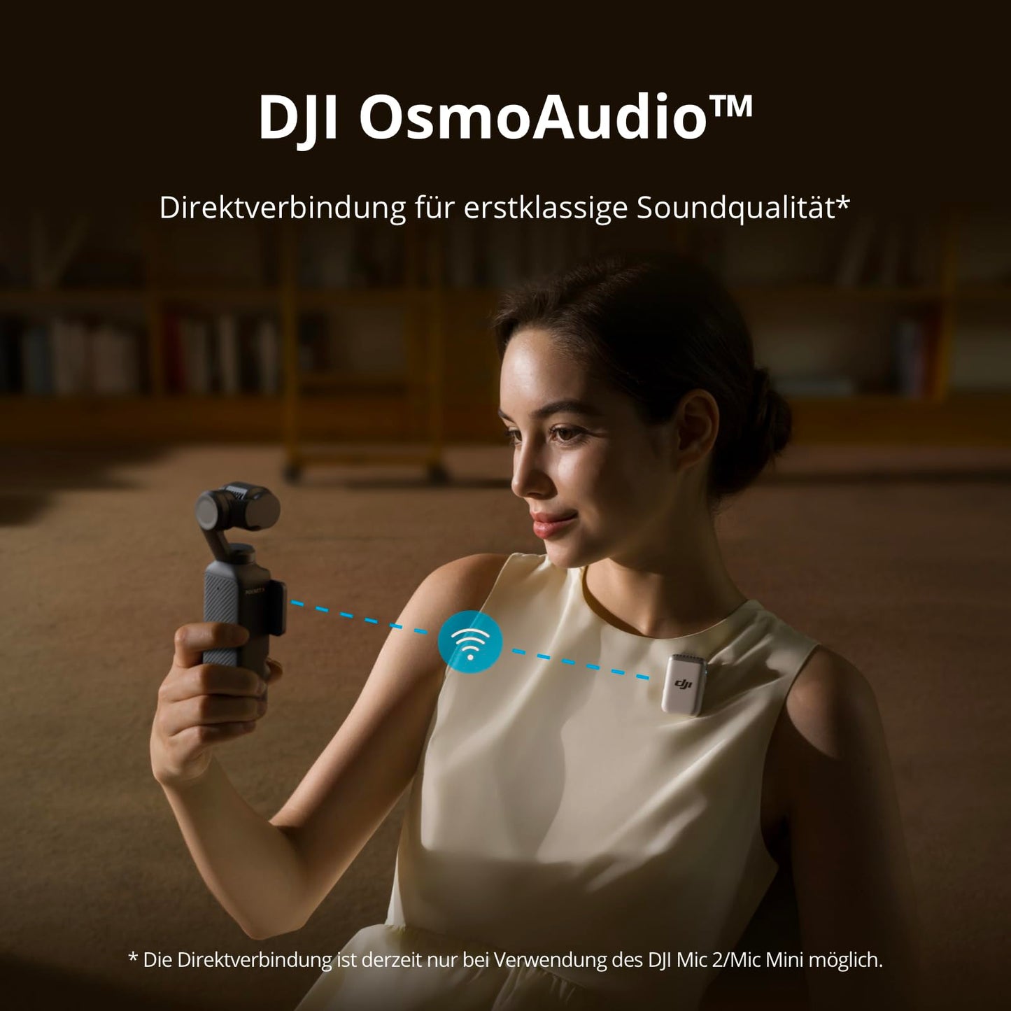 DJI Osmo Pocket 3, vlogging camera with 1-inch CMOS and 4K/120 fps video, 3-axis stabilization, fast focusing, face/object tracking, compact video camera for photography.