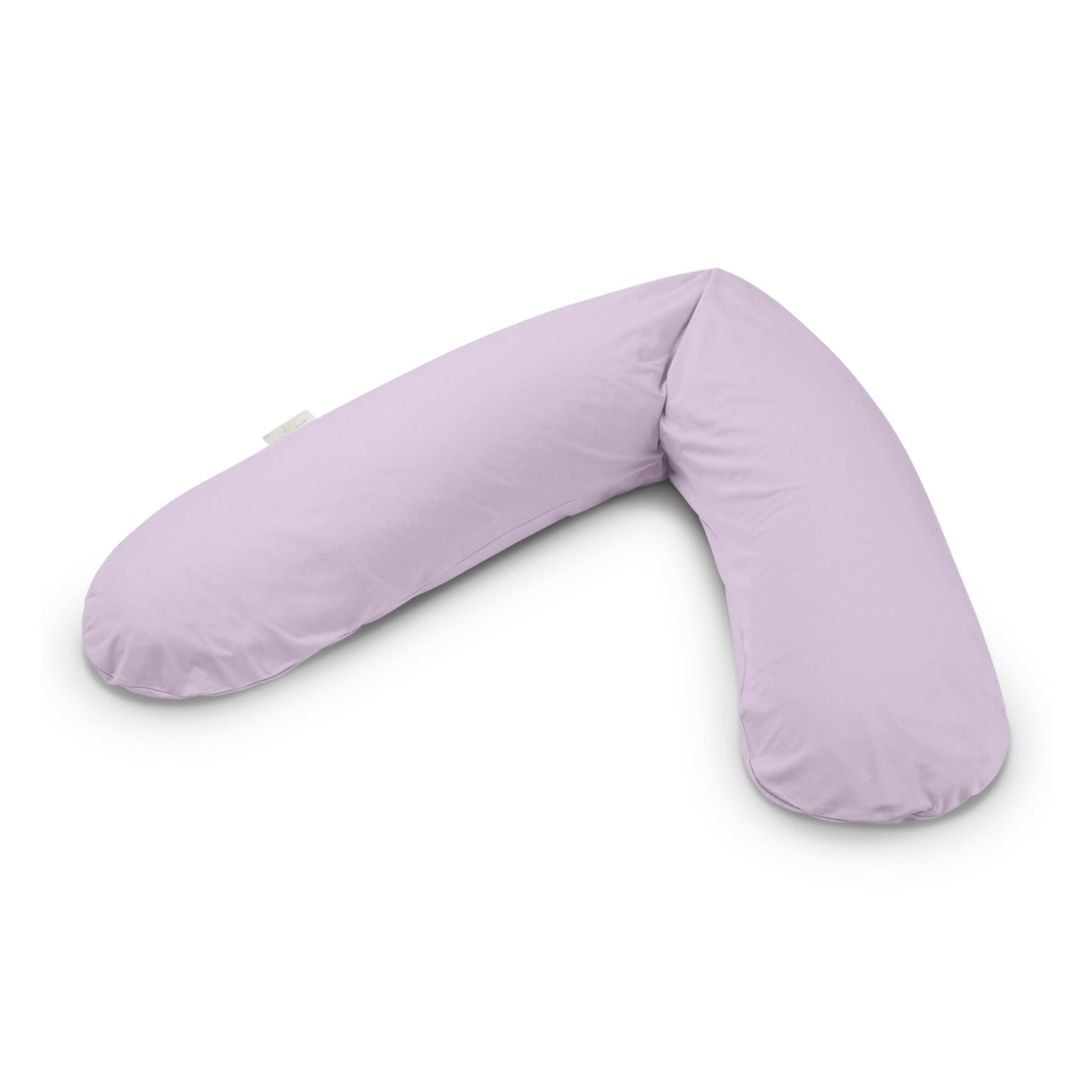 Theraline The Original Pregnancy Pillow & Nursing Pillow 190cm - Side Sleeper Pillow Nursing Pillow Microbeads - incl Nursing Pillow Cover Lavender Bamboo Collection