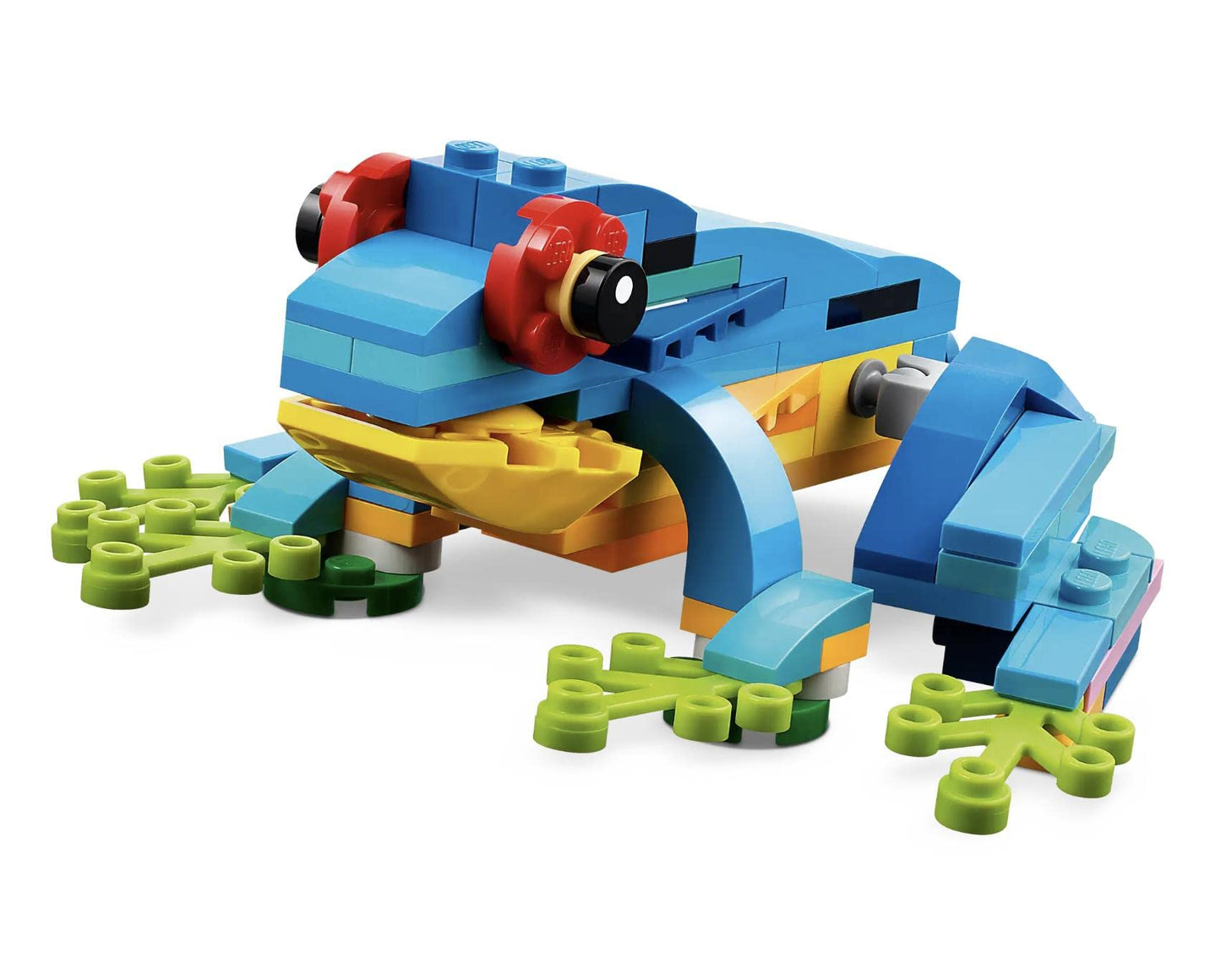 LEGO 31136 Creator 3in1 Exotic Parrot, Frog, and Fish Easter gift Jungle animal figures Building toy, creative Easter decoration toy for kids aged 7 and up for Easter 2023
