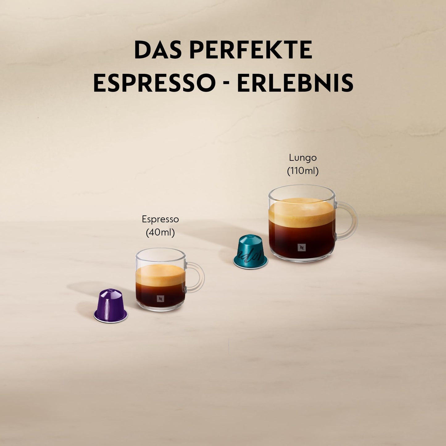 Krups Nespresso Essenza Mini XN1108 coffee capsule machine | 19 bar | Energy saving mode | 1260 W | 0.6 liters | 8.03 x 3.31 x 12.99 cm | black