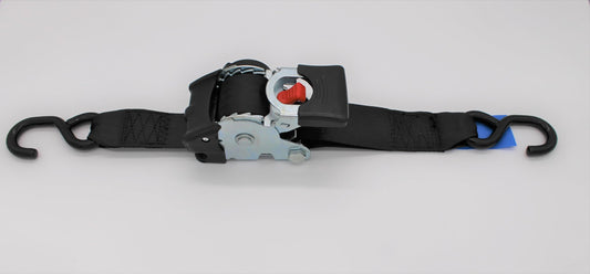 4 Automatic Ratchet Tie-Down Straps with S-Hooks 3.0m x 50mm 750/1500 daN