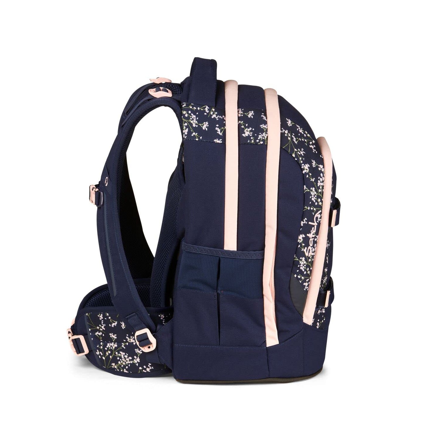 Satch Pack school backpack set 3 pieces with gym bag and pencil case (Bloomy Breeze)