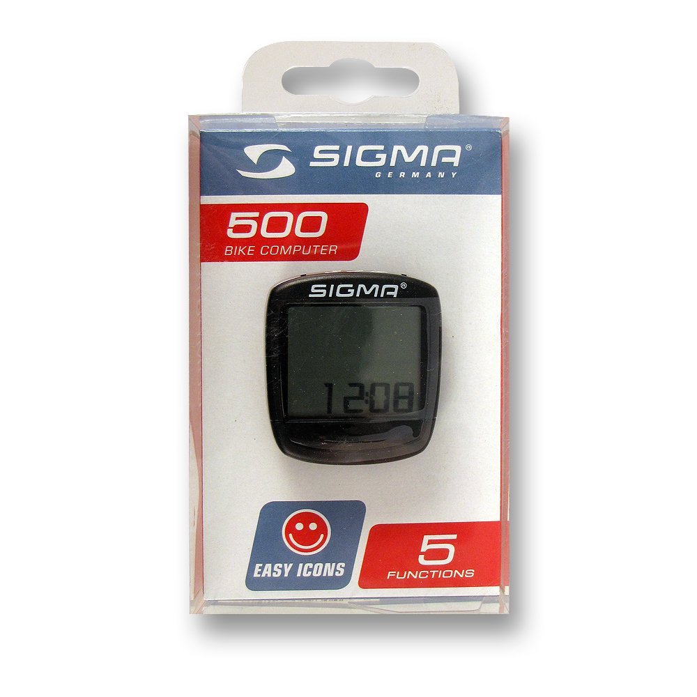 Sigma BC500 Computer, black, One Size & Sigma Sport accessory, cable kit for bracket 2032, Black