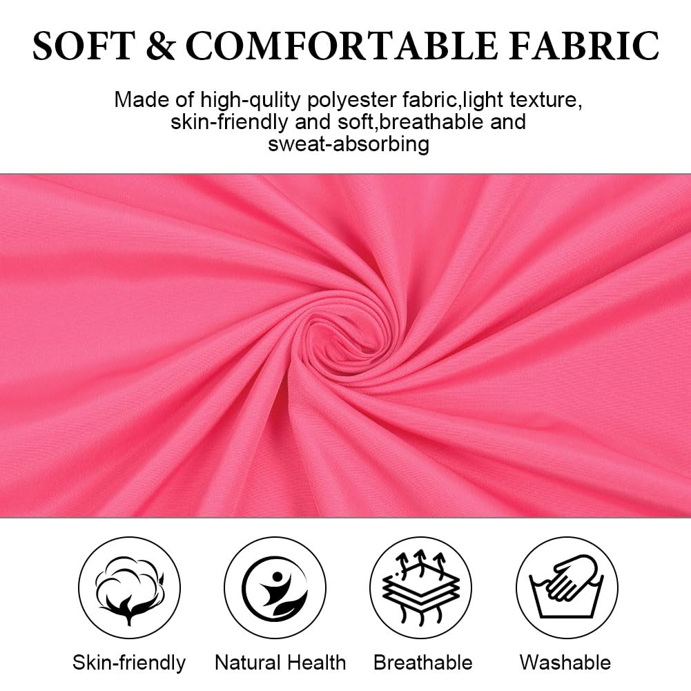 Aomig 90s 80s Costume for Adults, Retro Tracksuit for Men Women, Disco Jumpsuit, Matching Outfit Jacket and Pants 80s Party Bad Taste for Themed Party Carnival (Pink-L)
