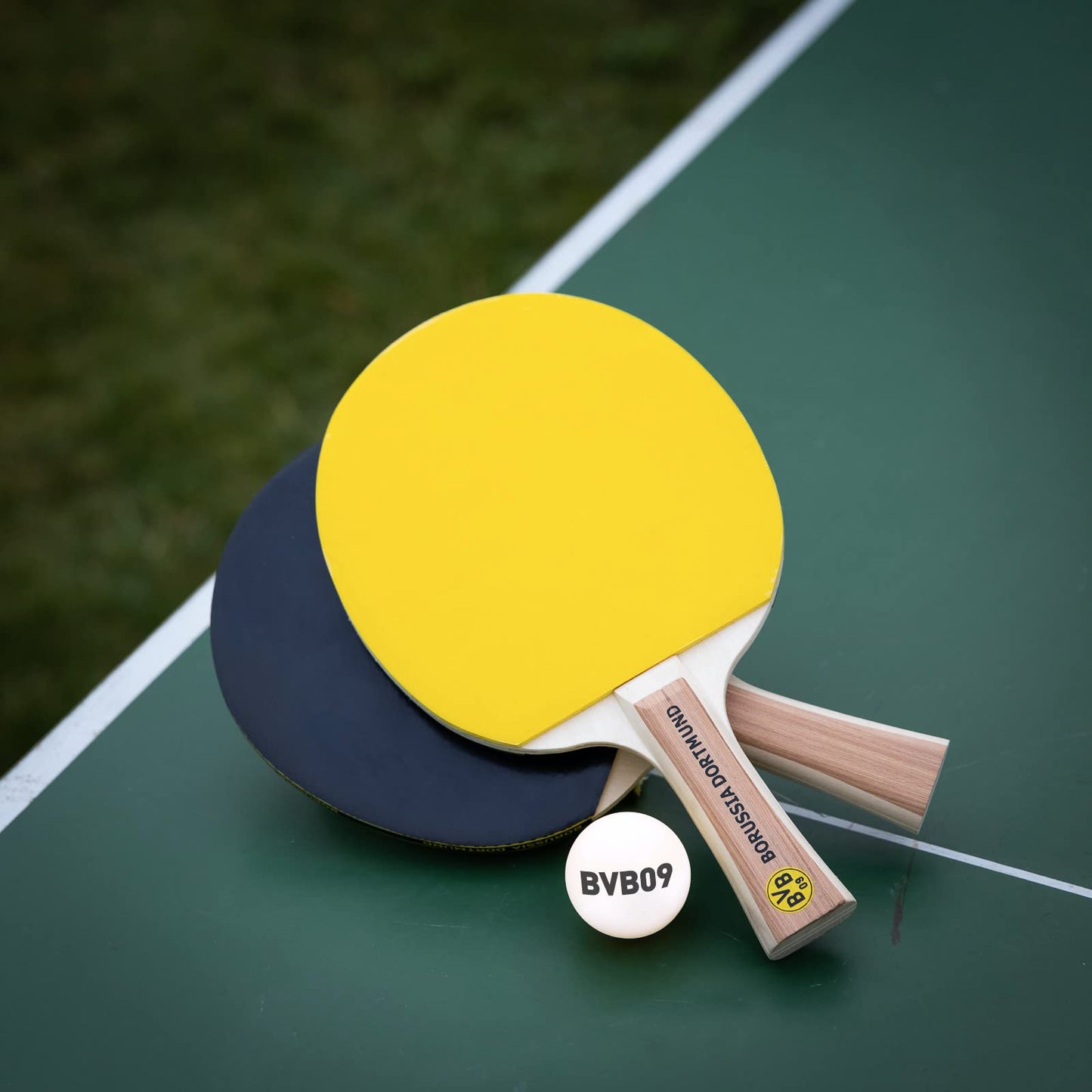 Borussia Dortmund table tennis set (table tennis racket and balls) BVB 09