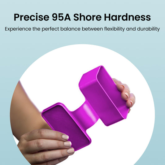 TEQStone TPU filament 1.75mm New Purple 1kg spool 95A Flexible Soft 3D printer filament Accuracy +/-0.03mm Vacuum packed