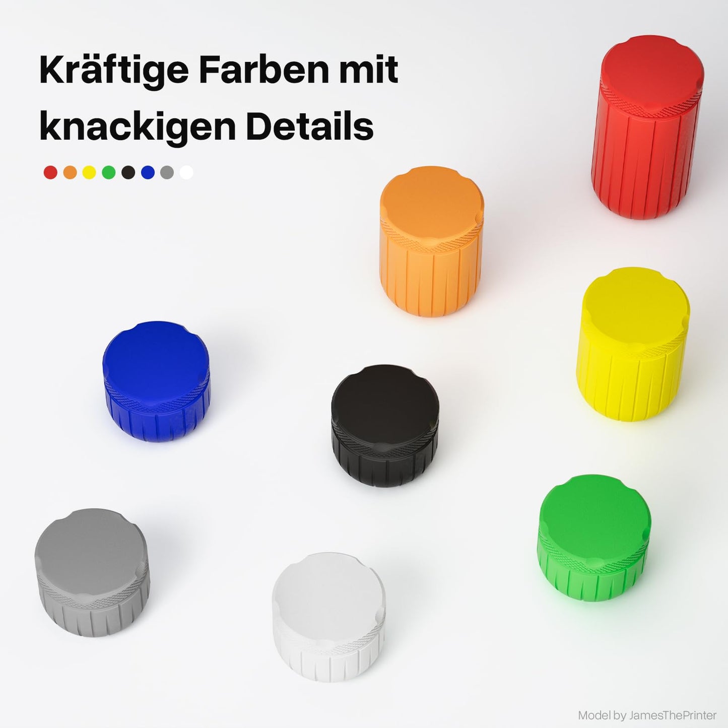 DEEPLEE PLA+ filament 1.75mm, PLA Plus 3D printer filament, Accuracy +/- 0.02mm, 3D printing materials, Black White Red Blue 4kg (1kg/spool)