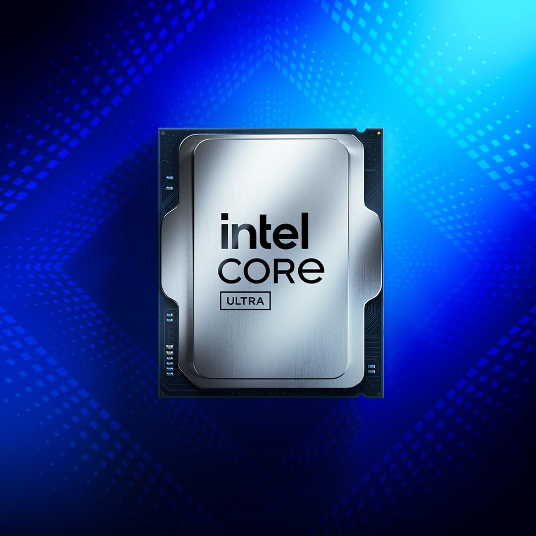 Intel® Core™ Ultra 7 Desktop Processor 265K with 20 cores (8 P-cores + 12 E-cores) running at speeds up to 5.5 GHz.