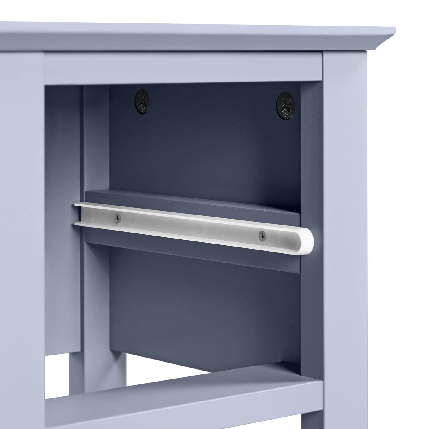 Yaheetech 2-Pack Nightstand Bedside Table with 1 Drawer & Shelf Simple End Table Storage Side Table for Living Room/Bedroom, Gray
