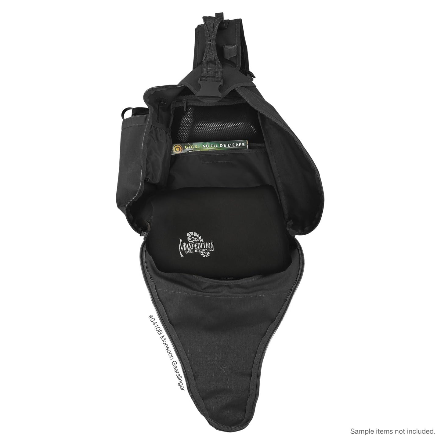 Maxpedition Gearslinger Monsoon, black, 16 liters, 0410