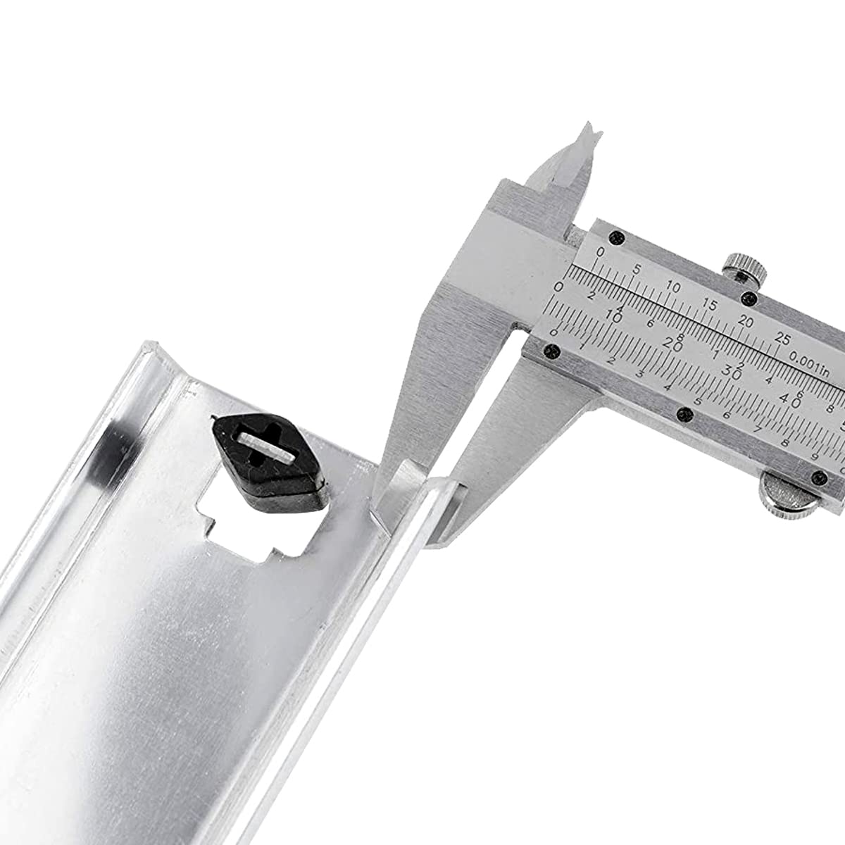 GTV H53 Drawer Slides Full Extension Drawer Slides - 53.9 x 1100 mm - 2 mm Thick Galvanized Steel - Roller Extension Telescopic Rail Ball Bearing - Rail System Load Capacity up to 100 Kg 1 Set = 2 Pieces