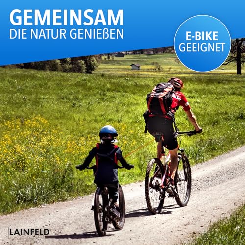 LAINFELD Children's Bicycle Tow Rope | 2.5 Meter Towing System | Universally fitting | Pulling system for children's bicycles Tow rope Follow me