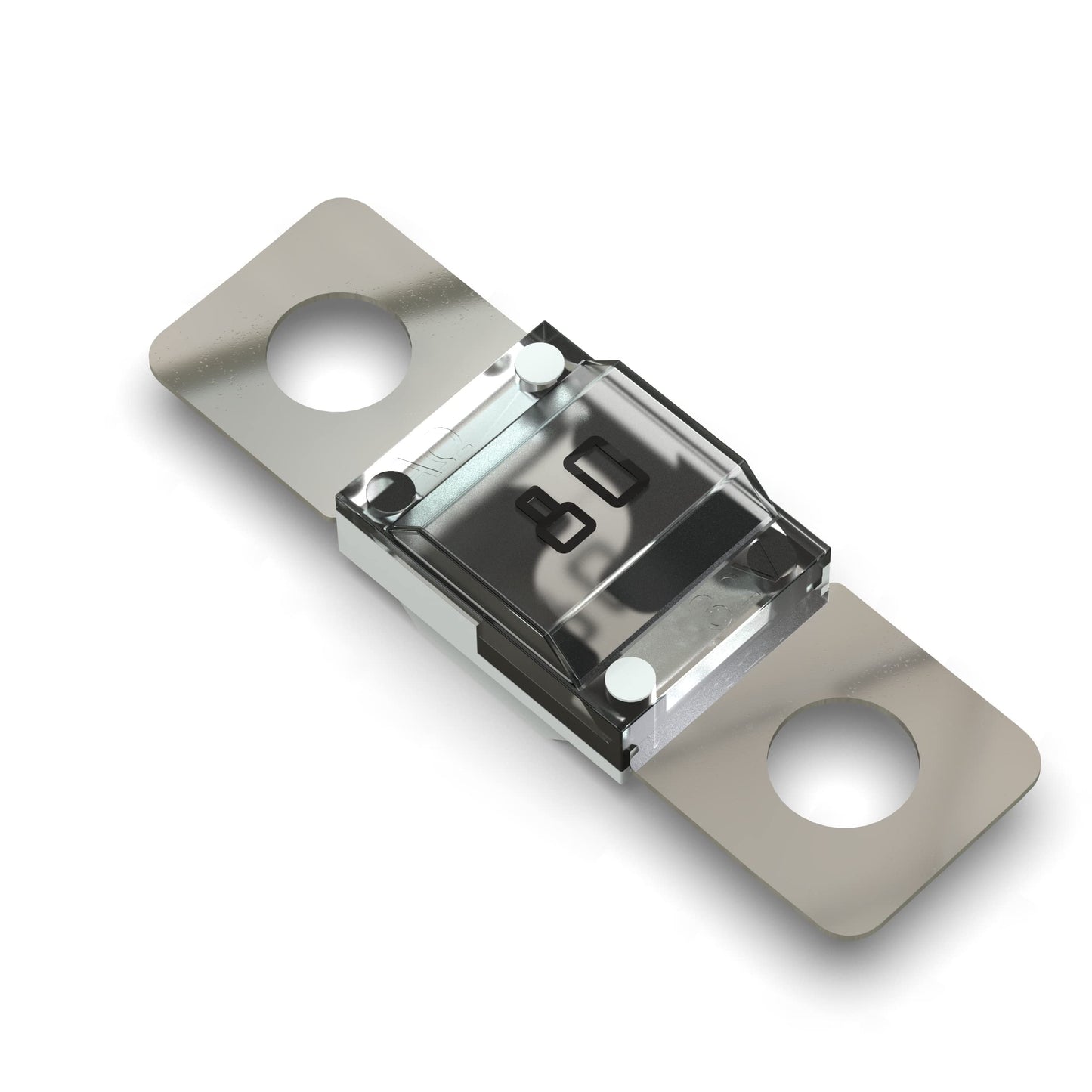 AUPROTEC Midi high-current fuse screw fuse 40A - 100A selection: 80A Ampere white, 20 pieces.