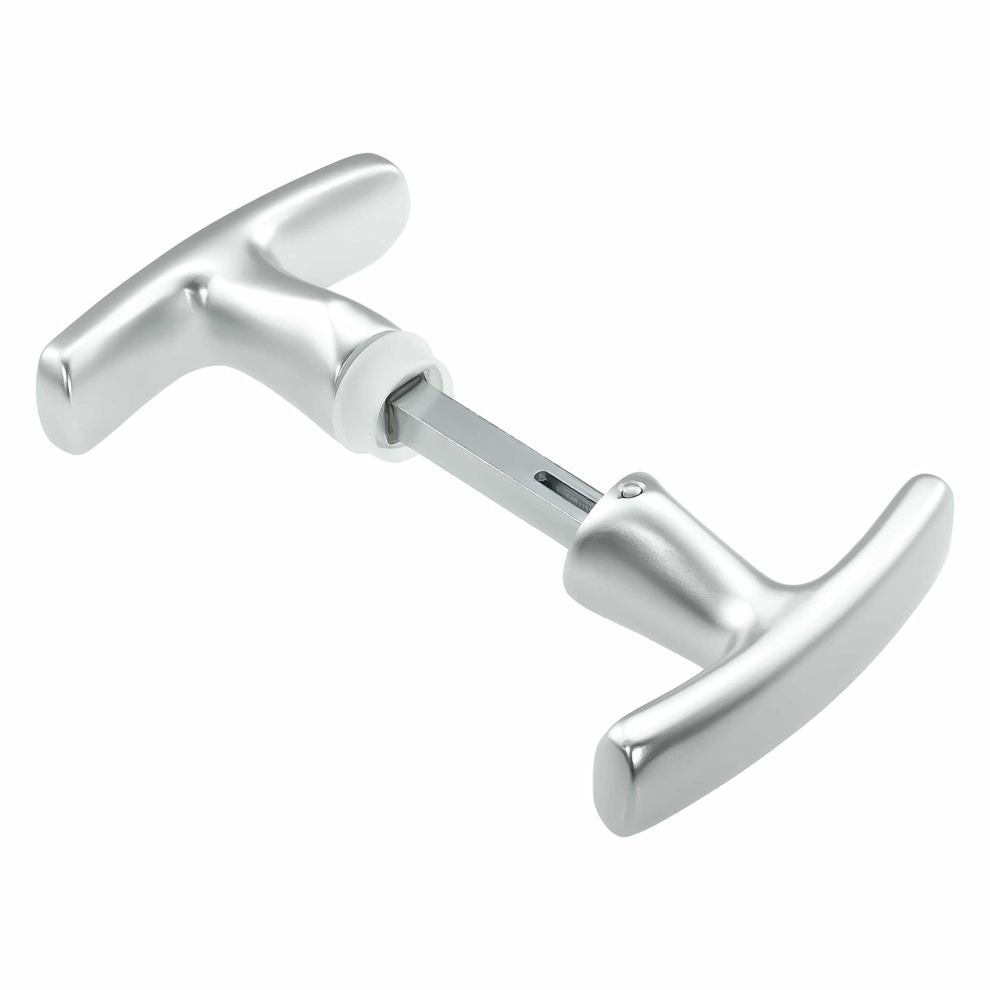 INTRA-TEC garage door handle with interior handle, aluminum F1, ergonomic, 8x60 mm set.