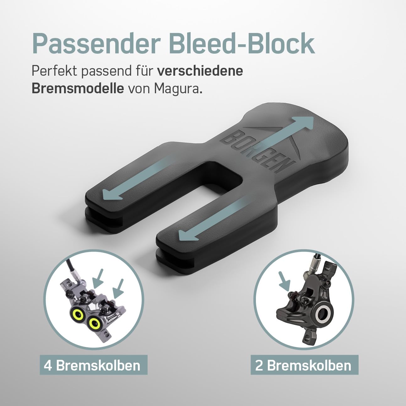 Borrow ventilation kit for Magura hydraulic disc brakes | Bike brake service kit | Bleeding set with step-by-step instructions for perfect bleeding of the bicycle brake.